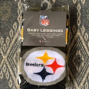 NWT Steelers Baby Leggings